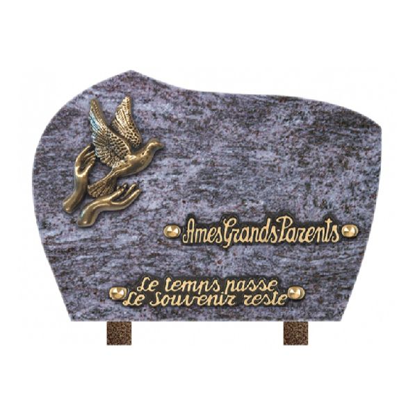 Plaque Funéraire | Plaque+funéraire |Pierre tombale | Plaque Commémorative  | Plaque funéraire granit | Ornement funéraire | Plaque mortuaire |12x18